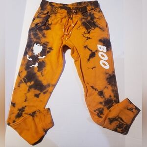 Halloween Tie Dye Joggers Mens Size Medium